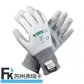 SF0711 產品名稱：PU掌浸中型抗切割手套8